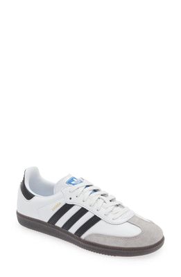 adidas Gender Inclusive Samba OG Sneaker in Ftwwht/cbl 