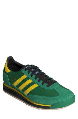 adidas Gender Inclusive SL 72 RS Sneaker in Green/Yellow/Cblack