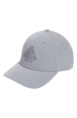 adidas Golf Badge of Sport Stretch Golf Hat in Grey Three Mel