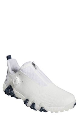 adidas Golf CODECHAOS 22 BOA Spikeless Golf Shoe in White/Navy/Crystal