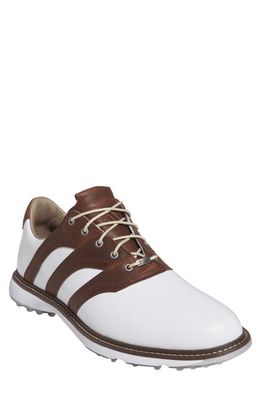 adidas Golf MC Z-Traxion Spikeless Golf Shoe in White/Black/Silver 