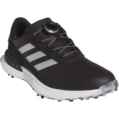 adidas Golf S2G Boa® 24 Spikeless Golf Shoe in Black/Silver/Wonder 