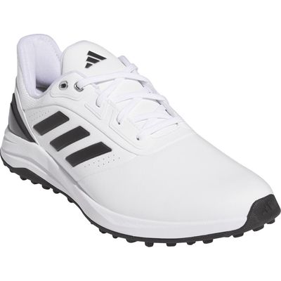 adidas Golf Solarmotion 24 Lightstrike Golf Shoe in White/Black/Green Spark