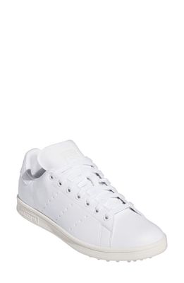 adidas Golf Stan Smith Spikeless Golf Shoe in White/White