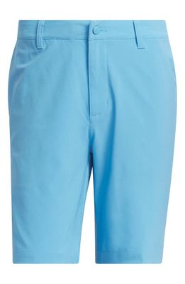 adidas Golf Ultimate365 8.5-Inch Water Repellent Golf Shorts in Semi Blue Burst