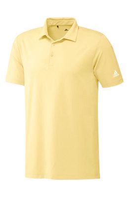 adidas Golf Ultimate365 Performance Polo in Almost Yellow