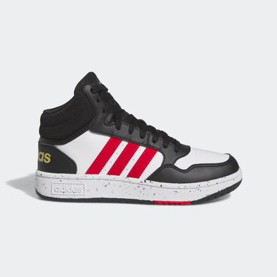 adidas Hoops Mid Shoes Cloud White 1.5 Kids