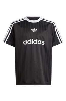 adidas Kids' Adicolor 3-Stripes T-Shirt in Black
