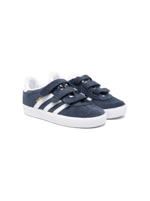 adidas Kids Gazelle touch-strap sneakers - Blue