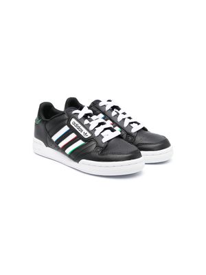 adidas Kids low-top lace-up sneakers - Black