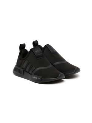 adidas Kids NMD 360 C slip-on sneakers - Black