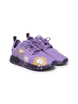 adidas Kids Nmd_R1 C lace-up sneakers - Purple