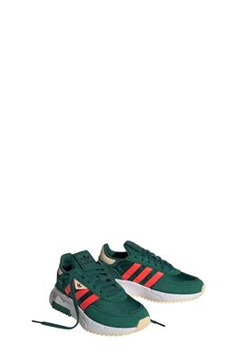 adidas Kids' Retropy F2 Sneaker in Green/Solar Red/White