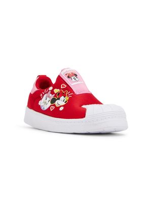 adidas Kids Superstar x Disney sneakers - Red