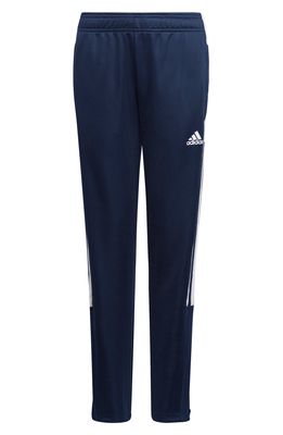 adidas Kids' Tiro 21 Track Soccer Pants in Team Navy Blue/White