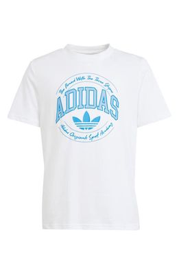 adidas Kids' VRCT Graphic T-Shirt in White
