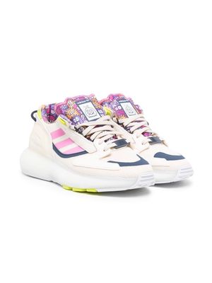 adidas Kids x Kevin Lyons ZX 5K Boost low-top sneakers - White