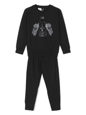 adidas Kids x Star Wars jersey tracksuit set - Black