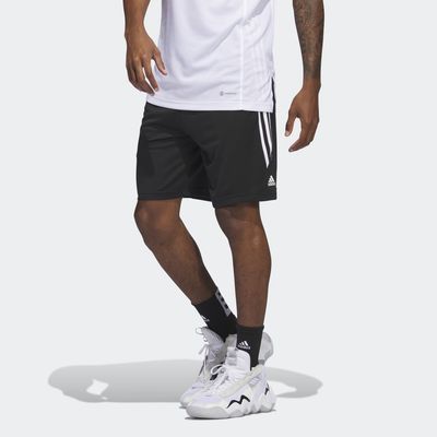 adidas Legends 3-Stripes Basketball ShortsBlack 2XL 7"Mens