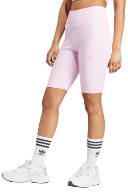 adidas Lifestyle 3-Stripes Short Leggings in Orchid Fusion