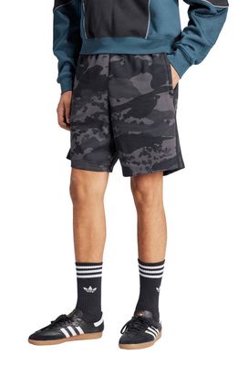 adidas Lifestyle Camo Shorts in Black