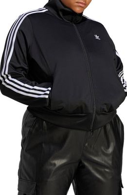 adidas Lifestyle Firebird Recycled Polyester Track Jacket in Black