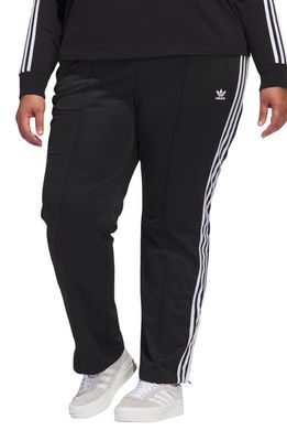 adidas Lifestyle Firebird Recycled Polyester Track Pants in Black