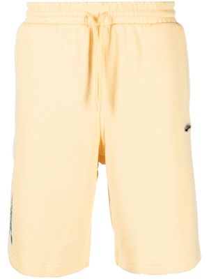 adidas logo-detail track shorts - Yellow