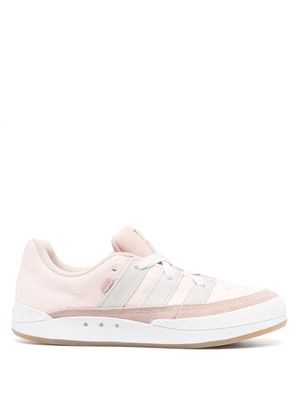 adidas logo-embroidered low-top sneakers - Pink