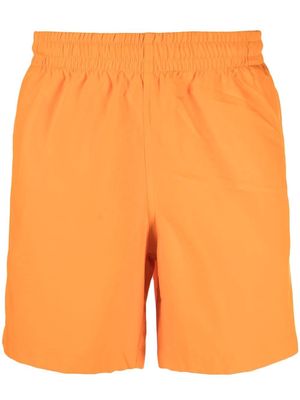 adidas logo-print swimming shorts - Orange