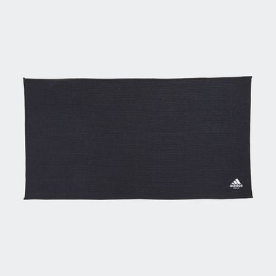 adidas Microfiber Players Towel Black