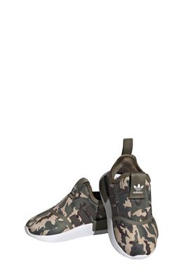 adidas NMD 360 Slip-On Sneaker in Olive/Brown/White
