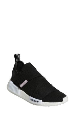adidas NMD R1 Slip-On Sneaker in Core Black/white