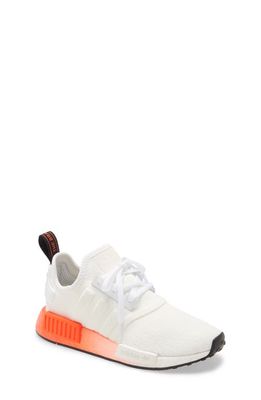 adidas NMD R1 Sneaker in White/Black/Solar Red