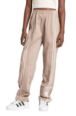 adidas Originals Adibreak Recycled Polyester Track Pants in Chalky Brown