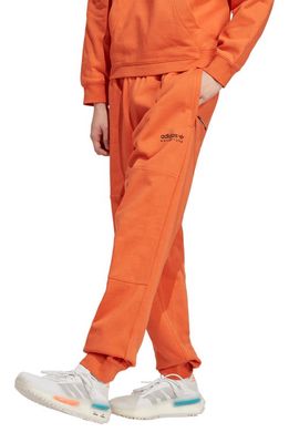 adidas Originals Adventure Cotton Sweatpants in Craft Orange