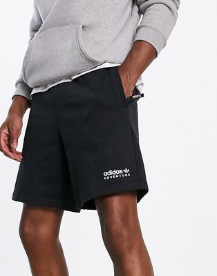 adidas Originals Adventure shorts in black