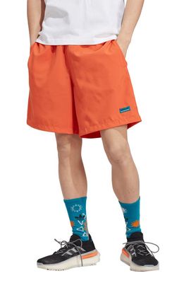adidas Originals Adventure Shorts in Craft Orange