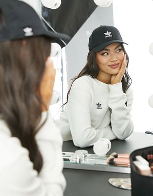 adidas Originals backless hat in black
