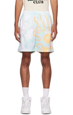 adidas Originals Blue & Orange Adiplay Swim Shorts