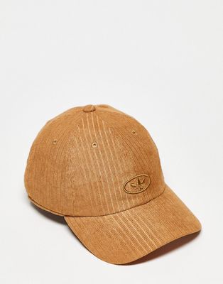 adidas Originals cord cap in brown