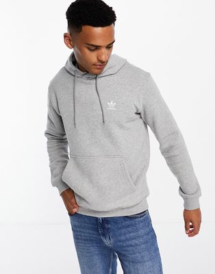 adidas Originals essential hoodie in light gray