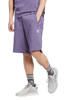 adidas Originals Essential Shorts in Tech Purple
