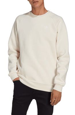 adidas Originals Essentials Crewneck Sweatshirt in Wonder White