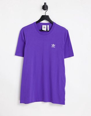 adidas Originals essentials t-shirt in purple
