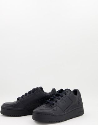 adidas Originals Forum Bold sneakers in triple black
