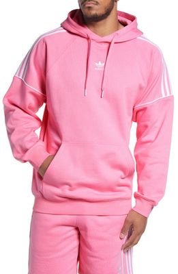 adidas Originals Men's Rekive Cotton Hoodie in Bliss Pink