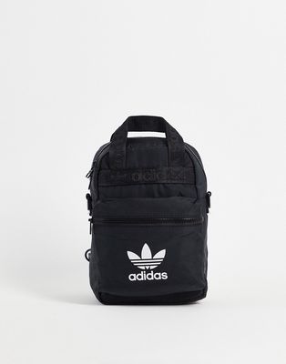 adidas Originals micro mini backpack in black