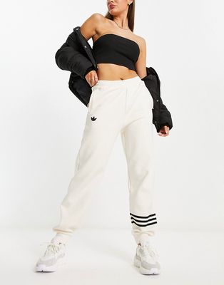 adidas Originals neuclassics sweatpants in off white