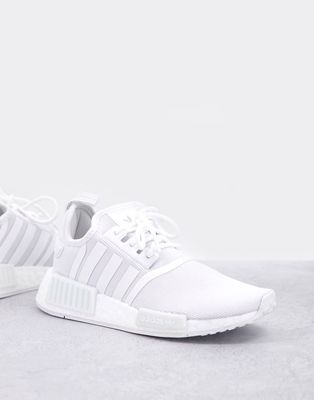 adidas Originals NMD_R1 sneakers in triple white - WHITE